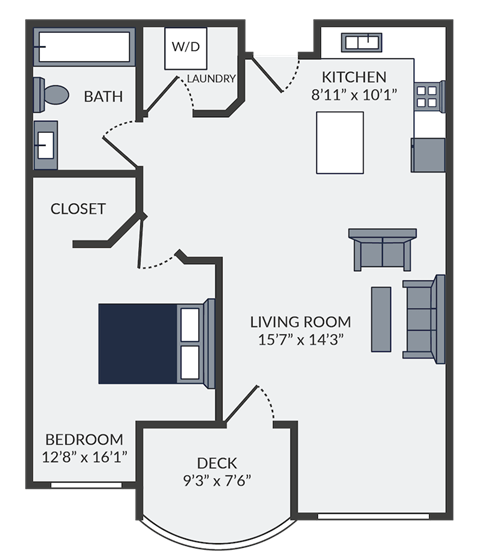 a floor plan of a home